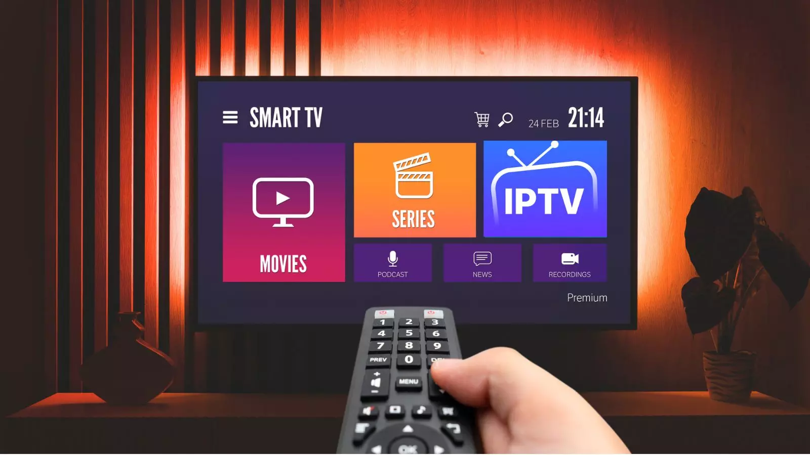 Suporte especializado — Ativação em Smart TV, TV Box e celular